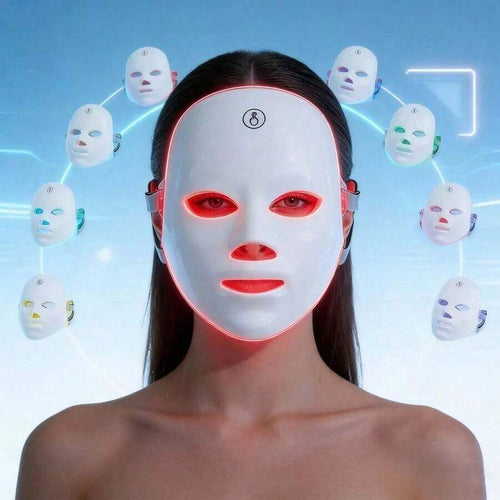 Colorful Rechargeable Facial Cleansing Device USB-Powered, 400mAh Lithium Battery