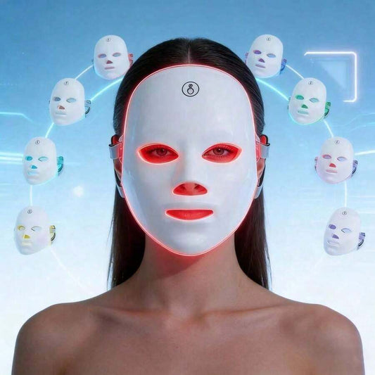 Colorful Rechargeable Facial Cleansing Device USB-Powered, 400mAh Lithium Battery