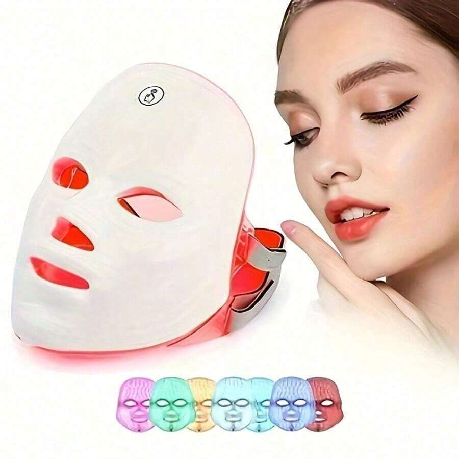 Colorful Rechargeable Facial Cleansing Device USB-Powered, 400mAh Lithium Battery