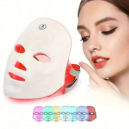 Colorful Rechargeable Facial Cleansing Device USB-Powered, 400mAh Lithium Battery