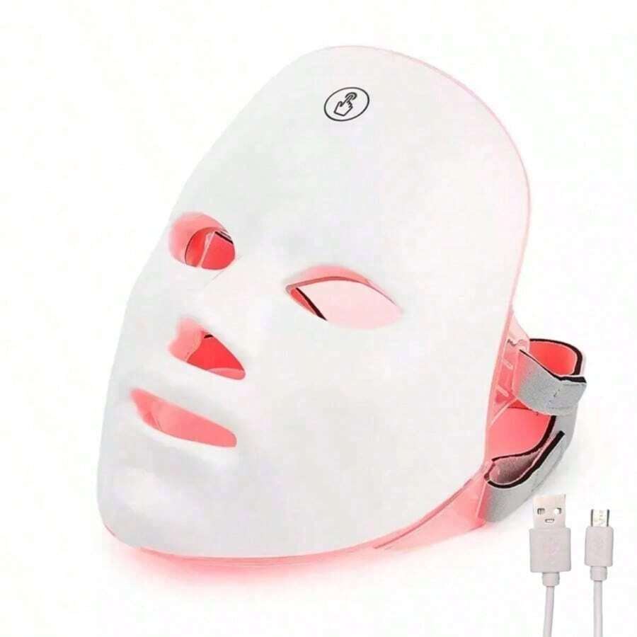 Colorful Rechargeable Facial Cleansing Device USB-Powered, 400mAh Lithium Battery