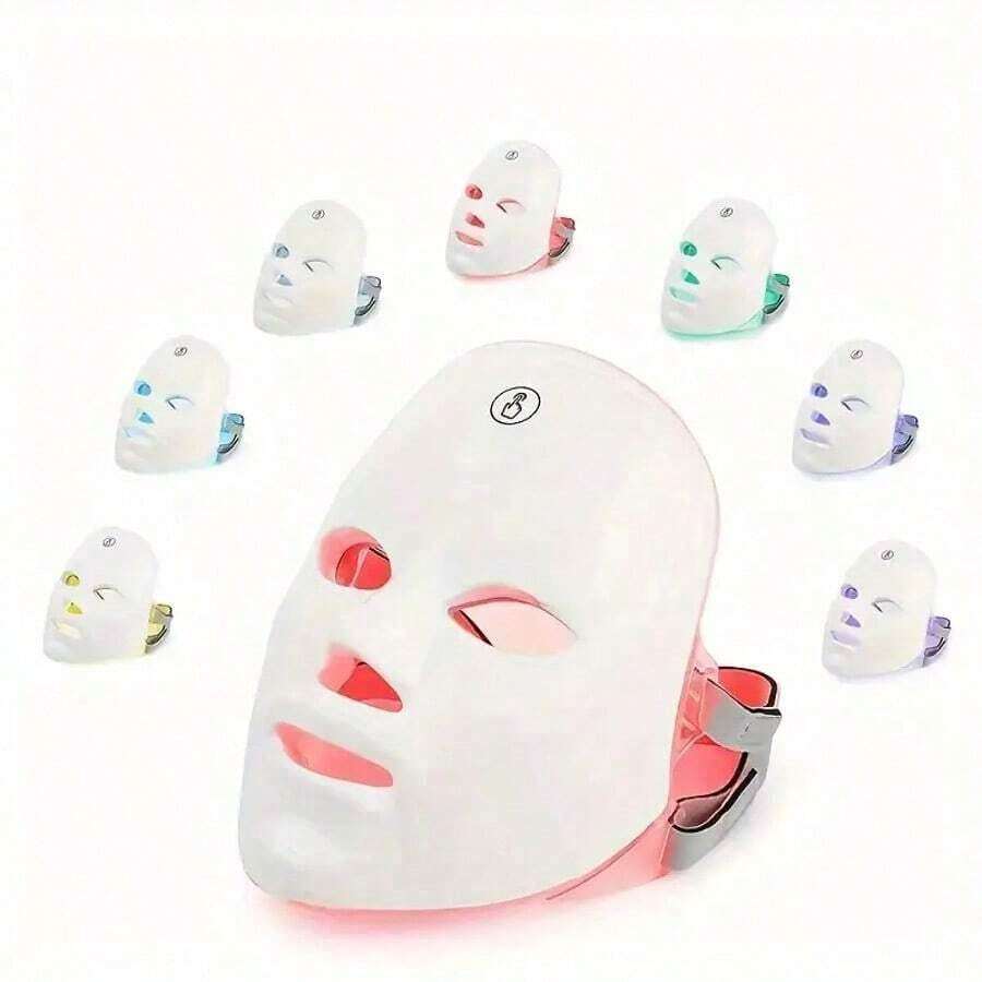 Colorful Rechargeable Facial Cleansing Device USB-Powered, 400mAh Lithium Battery